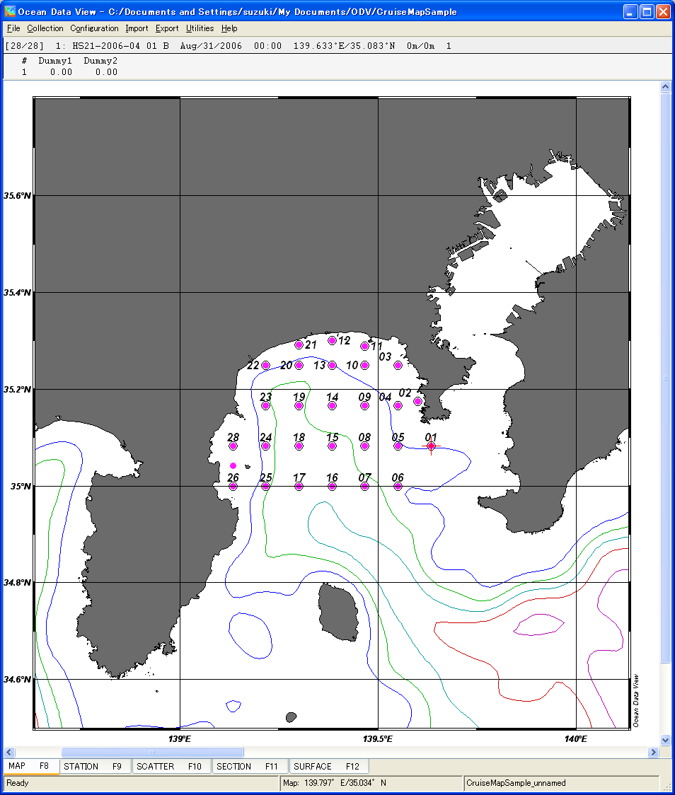 Cruise Map